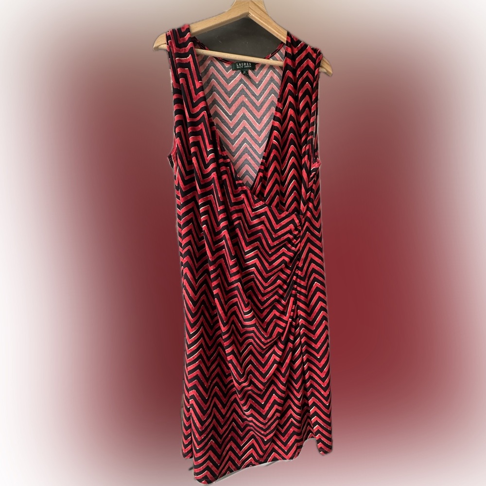 Ralph Lauren Vibrant Red Dress